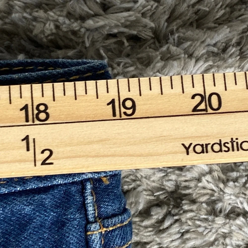 Levi's 501 '93 Premium Jeans Men 38x32 Blue Denim Straight Button Fly Distressed